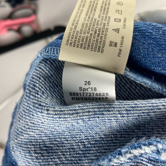 Rachel Rachel Roy Denim Cropped Wide Leg High Rise Cotton Blue pants - Picture 7 of 9